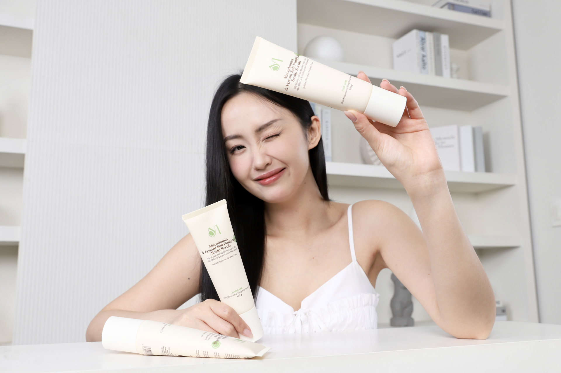 Cách để tóc lâu bết