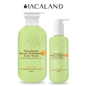Sữa Tắm Dưỡng Ẩm Mắc Ca MACALAND 250ml/500ml Không Sulfate, Cấp Ẩm, Dưỡng Da Sáng Mịn