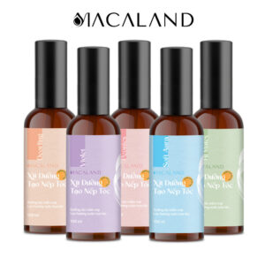 Xịt giữ nếp tạo kiểu và dưỡng tóc 3in1 100ml MACALAND hương nước hoa