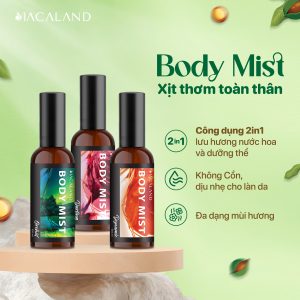 Alternative view of [NEW VERSION] Body Mist xịt thơm body MACALAND 35ml/100ml dưỡng ẩm cho da, lưu hương nước hoa lâu