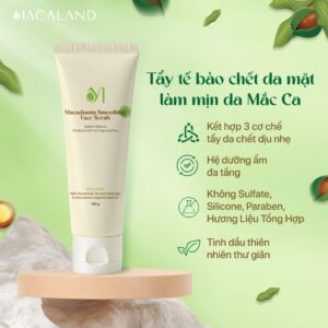 Alternative view of Tẩy Tế Bào Chết Da Mặt Mắc Ca 120g Làm Mịn Da Macaland - Macadamia Smoothing Face Scrub