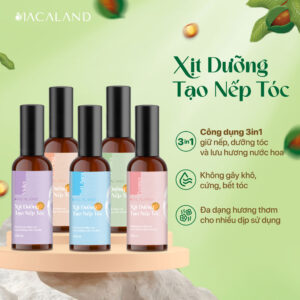 Alternative view of Xịt giữ nếp tạo kiểu và dưỡng tóc 3in1 100ml MACALAND hương nước hoa